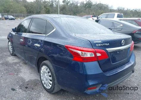 2016 Nissan Sentra S из США, поврежденный, VIN 3N1AB7AP6GY335706